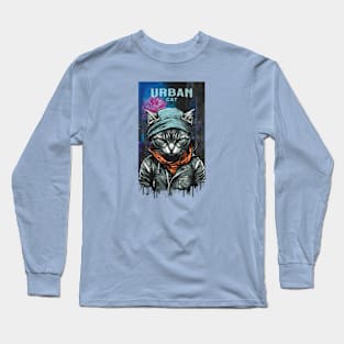 Urban cat Long Sleeve T-Shirt